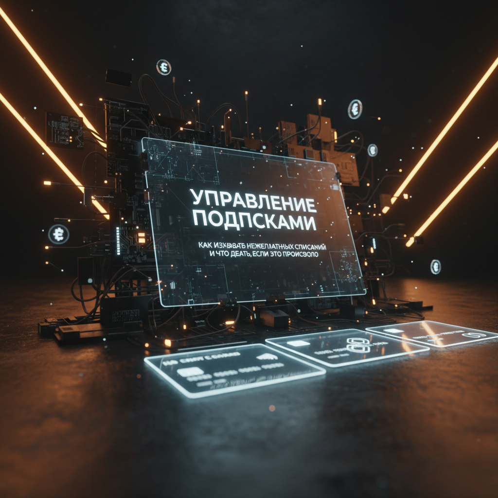 Обложка статьи «Управление подписками: как избежать нежелательных списаний и что делать, если это произошло»