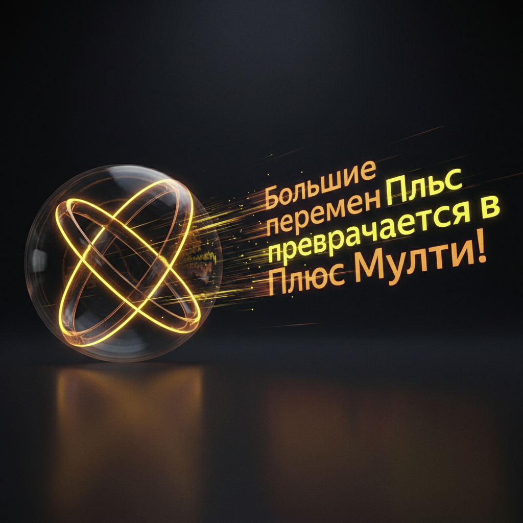 Обложка статьи «Большие перемены: Яндекс Плюс превращается в Плюс Мульти!»