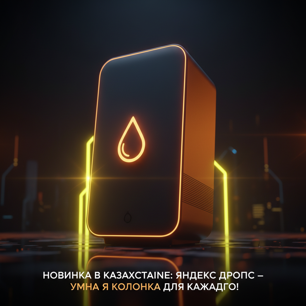 Обложка статьи «Новинка в Казахстане: Яндекс Дропс – умная колонка для каждого!»