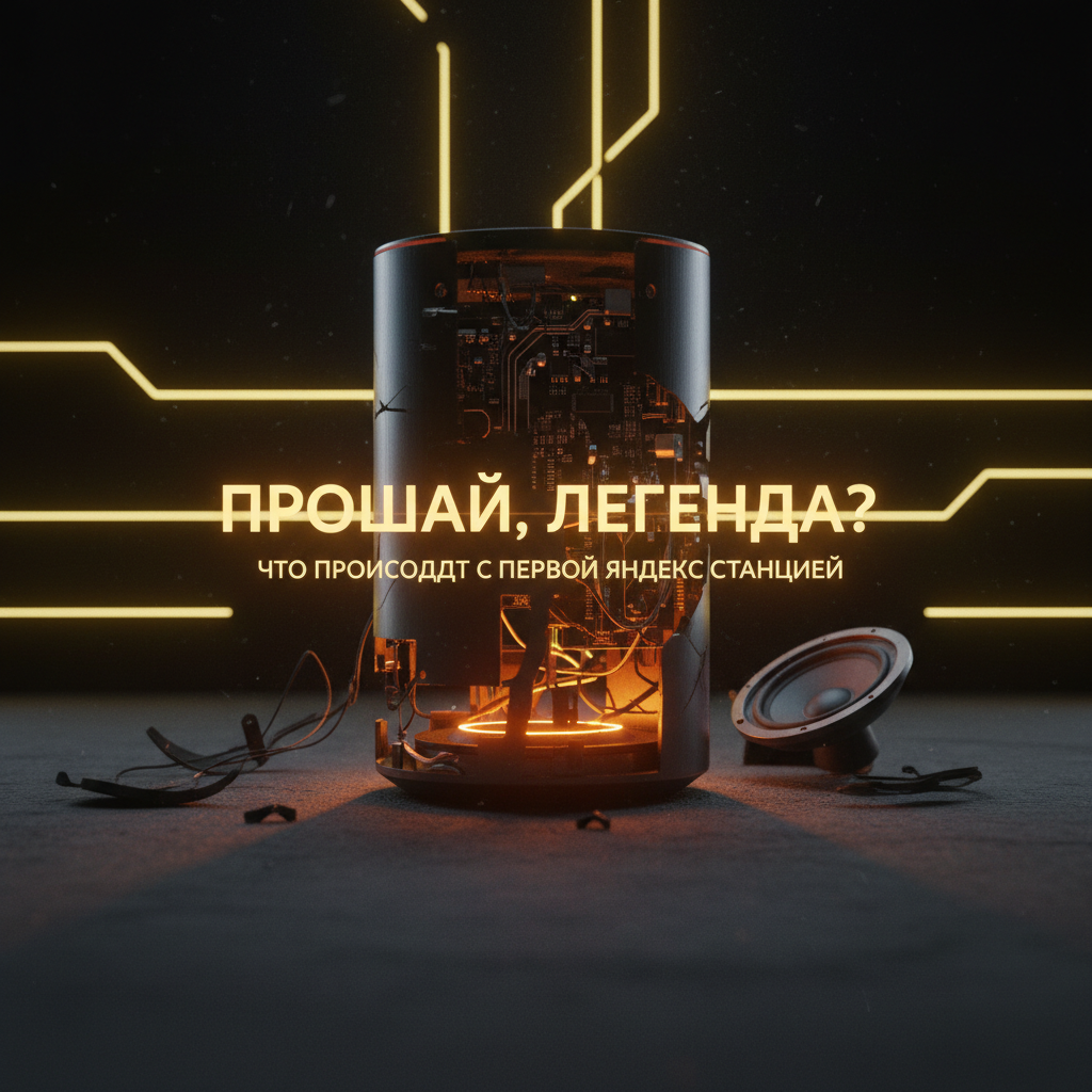 Обложка статьи «Прощай, легенда? Что происходит с первой Яндекс Станцией»