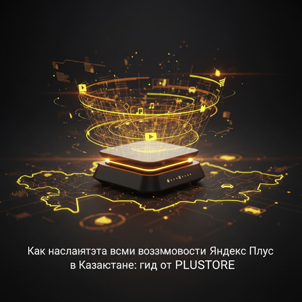 Обложка статьи «Как наслаждаться всеми возможностями Яндекс Плюс в Казахстане: гид от PLUSSTORE»