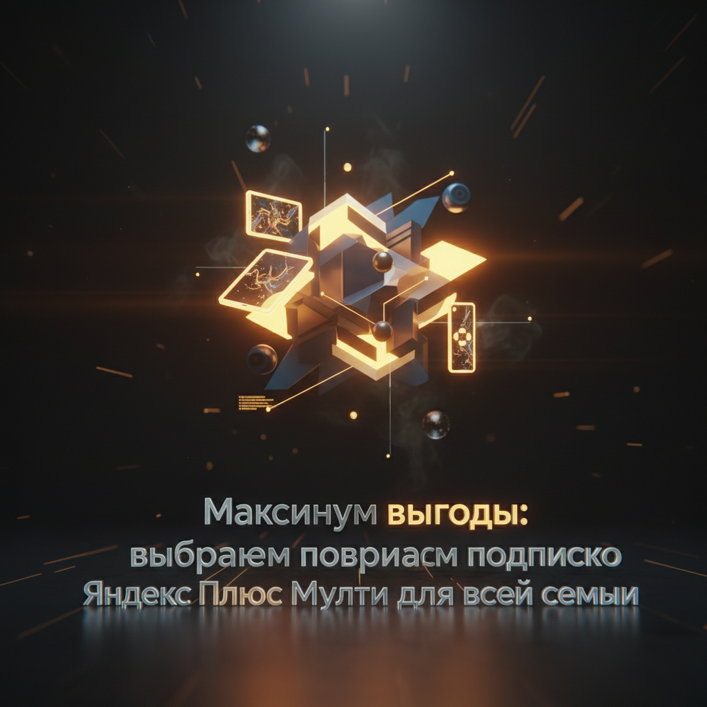 Обложка статьи «Максимум выгоды: выбираем подписку Яндекс Плюс Мульти для всей семьи»