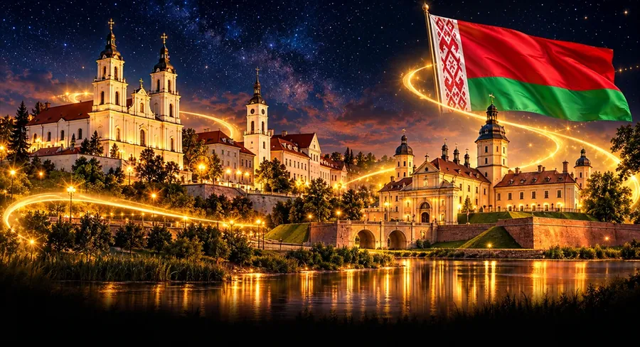 Беларусь — архитектура и флаг