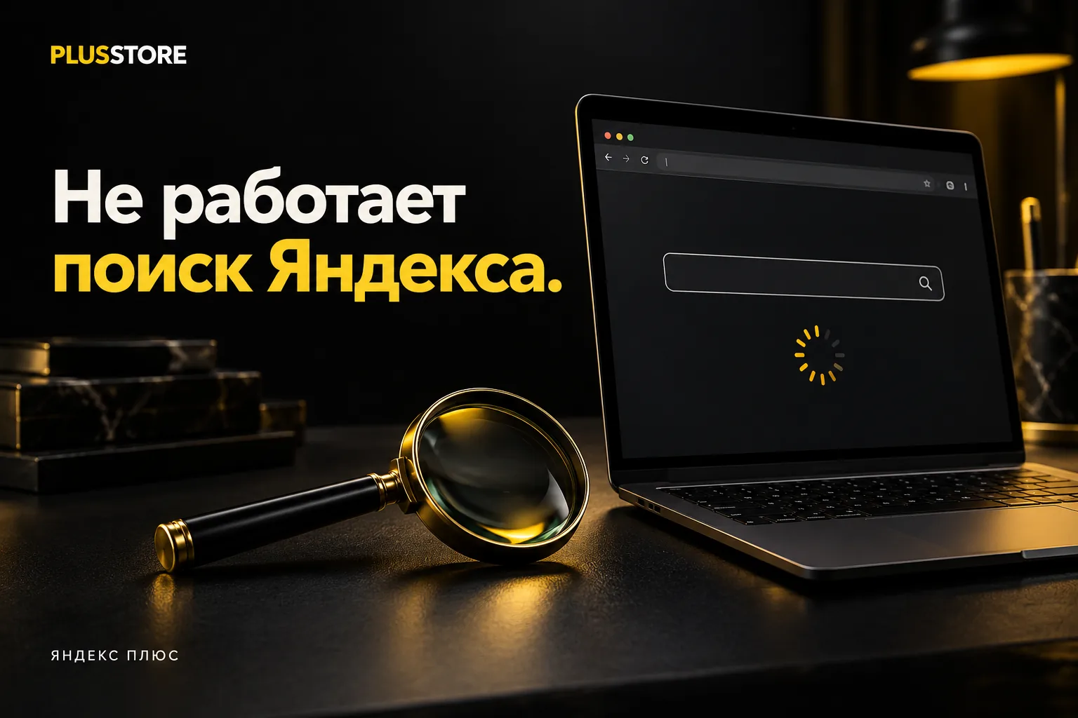 Обложка статьи «Не работает поиск Яндекса и ya.ru: почему не открывается и чем искать»