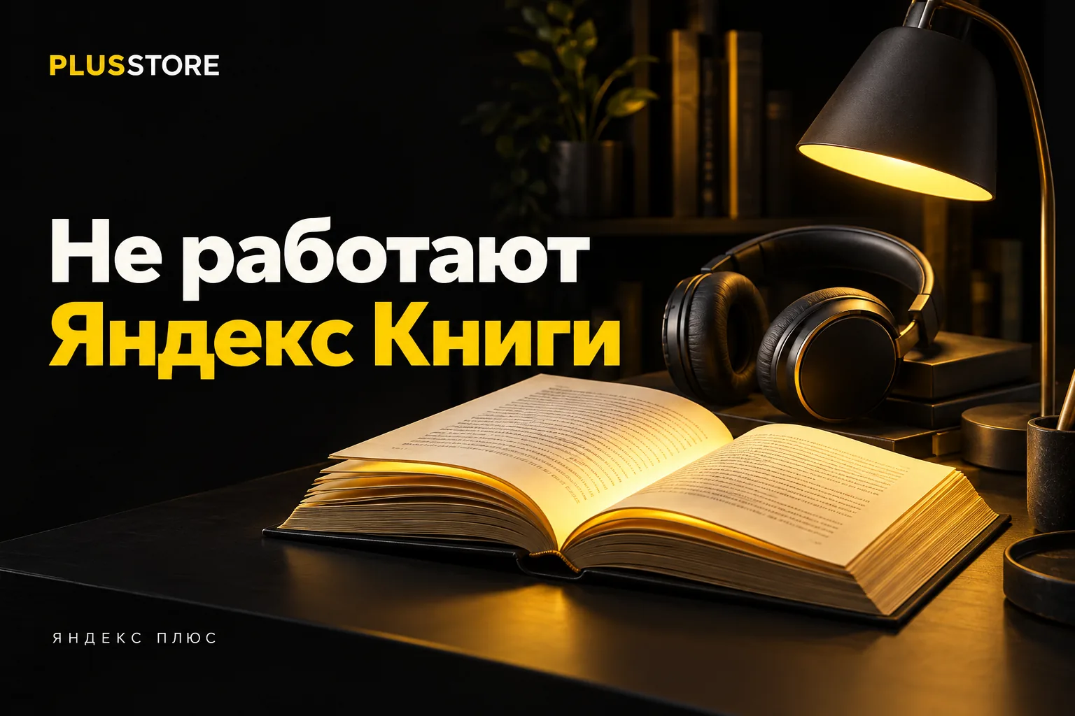 Обложка статьи «Не работают Яндекс Книги: как читать и слушать во время сбоя»